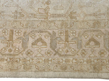Load image into Gallery viewer, 12x15 Auhtentic Antique Turkish Oushak Geometric  muted  366 x 442cm c.1880
