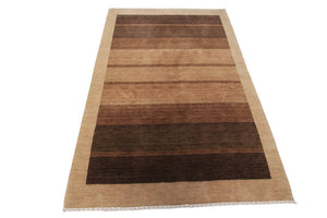 5x7 Vintage Luri Rug Handmade Area Rug Kashkuli Art Deco Rug Beige Rug 5'x7' Rug