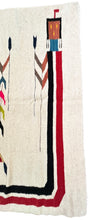 Load image into Gallery viewer, 4x6 Yei Navajo Style Rug Fine Handwoven Rug Antique Tapestry 119cmx170cm 1940
