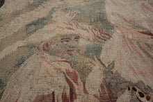 Load image into Gallery viewer, 8x12 Rare 18th Century Tapestry Handwoven Wool &amp; Silk Flemish Tapestry 226x359cm
