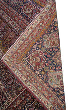 Load image into Gallery viewer, 12&#39;x20&#39; Exceptional Antique Handmade Rug Vase Masterpiece Purple Red Kork 1890
