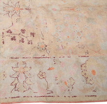Load image into Gallery viewer, 6x9 Handmade Antique Vegetable Dye Beige Oushak Authentic Cotton Agra Rug 1920  
