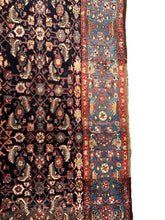 Load image into Gallery viewer, 4x8 Antique Traditional Rug Iron Quality Area Rug 127cm x 239cm Handmade 1900
