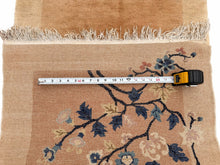 Load image into Gallery viewer, 3x11 Vintage Chinese Peking Runner Art Deco Handmade Rug 74x323cm
