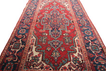 Load image into Gallery viewer, 4x5 Antique Rug Herizz Serapii Rug 107cm x 160cm Oriental Rug High Quality 1920
