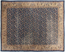Load image into Gallery viewer, 9x12 Antique Agra Rug Antique Agra Amritsar Handmade Agra Rug Geometric c.1890 
