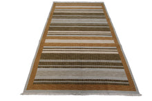Load image into Gallery viewer, 6x9 Magnificent Vintage Flat Weave Rug Soumak Rug Raised Pile Area Rug
