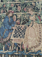 Load image into Gallery viewer, 5x9 Antique French Tapestry Verdure Noblemen Royalty Verdure 158cm x 272cm 1920

