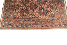 Load image into Gallery viewer, Mid 1800&#39;s Rare Antique Silk Rug 5x6 Masterpiece Tapestry 137x178cm c.1860
