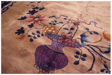 Load image into Gallery viewer, 13x21 Antique Art Deco Rug Art Nouveau Rare Walter Nichols Beige  388x640cm
