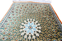 Load image into Gallery viewer, Group of 4 Ghhomm Fine Pure 100% Silk Rugs Tapestries  1x2  2x2
