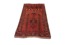 Load image into Gallery viewer, 1950 Handmade Traditional Rug 2x3 Vintage Boho Rug Handmade Rug
