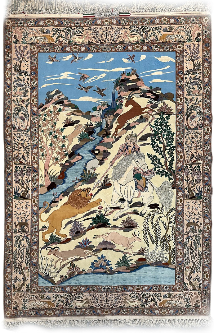 7x10 High Quality Vintage Artisan Masterpiece Handmade Rug Traditional 206x295cm