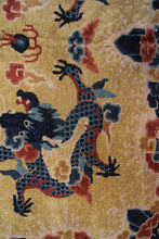 Load image into Gallery viewer, 6x9 Antique Chinese Rug Ningshia Rare 5 Paw Dragon 1920  193x274cm
