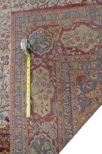 Load image into Gallery viewer, 11x14 Exceptional Rare Fine Antique Silk Dabir 10x14 Rug Bird 328cmx427cm C.1890
