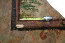 Load image into Gallery viewer, Antique French Tapestry Handmade Tapestry 5x5 Water Well  147cm x 147cm C.1920
