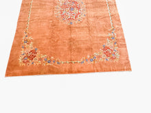 Load image into Gallery viewer, 10x13 Antique Art Deco Rug Handmade Chinese Rug  1920 298cm x 386cm
