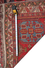 Load image into Gallery viewer, 4x6 Rare Fine Antique Handmade Caucasian Rug Shirvan Rug Tribal Blue 1940

