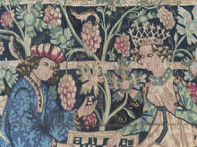 Load image into Gallery viewer, 5x9 Antique French Tapestry Verdure Noblemen Royalty Verdure 158cm x 272cm 1920
