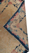 Load image into Gallery viewer, 4x7 Rare Antique Art Deco Chinese 1920 4x7 Art Deco  Chinese Abstract Beige
