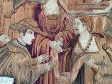 Load image into Gallery viewer, 8x9 1890 Antique French Tapestry Arts &amp; Crafts Ceremonial 239cm x 257cm
