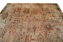Load image into Gallery viewer, Antique Turkish Fine Rare ANGORA Oushak Rug Beige Rose 10x15 C.1870 300x452cm

