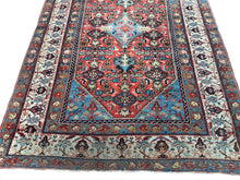 Load image into Gallery viewer, 5x6 Antique Traditional Oriental Rug Exceptionally fine Rug 153cm x 191cm C.1890

