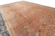 Load image into Gallery viewer,  11x16 Antique Turkish Oushak Sivas High Quality Geometric Overall Rugc.1900
