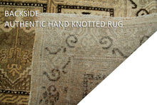 Load image into Gallery viewer,  5x10 Rare Antique Khotan Rug Samarkand Rug 152x290cm Geometric Beige

