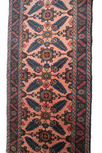 Load image into Gallery viewer,  3x19 Incredible Vintage Mahal Rug Fine Runner High KPSI Geometric 79cmx517cm 
