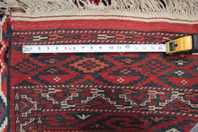 Load image into Gallery viewer, 4x8Antique Ersari Turkoman Rug Antique Tribal Rug Antique Geometric Overall 
