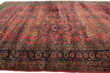 Load image into Gallery viewer, 11x20 Rare Antique Rug Fine Manchester Wool Rug    340cmx610cm  C.1890
