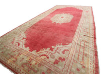 Load image into Gallery viewer, Authentic Antique Oushak Oversized Wool Foundation 1900 10x18 Handmade 305x549cm
