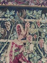 Load image into Gallery viewer, 5x9 Antique French Tapestry Verdure Noblemen Royalty Verdure 158cm x 272cm 1920
