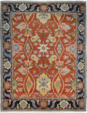 Load image into Gallery viewer, 10x12 Rare Vintage Rug Herriz Serapi Rug Bold Art Nouveau Effect Rug 305cmx373cm

