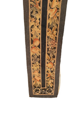 Load image into Gallery viewer,  1&#39; x 7&#39; Fine Antique French Tapestry Floral Fruits Tapestry 31cm x 214cm c.1890
