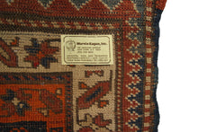 Load image into Gallery viewer, 3X12 Rare Antique Rug Caucasian Kazak Fine Runner 94cm x 369cm Boho Rug  C.1880
