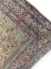 Load image into Gallery viewer, 9x12 Antique Floral Overall Rug Fine Rug 1900 Green Rare 262cm x 348cm

