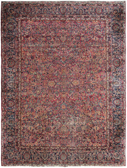  9x12 1890 Antique Rug Handmade Oriental RugOriental Rug