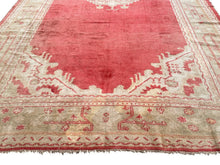 Load image into Gallery viewer, 10x18 Authentic Antique Oushak Oversized Wool Foundation 1900 Handmade 305x549cm
