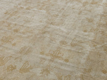 Load image into Gallery viewer, 12x15 Auhtentic Antique Turkish Oushak Geometric  muted  366 x 442cm c.1880
